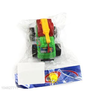 latest colorful pull-back engineering vehicle toy car