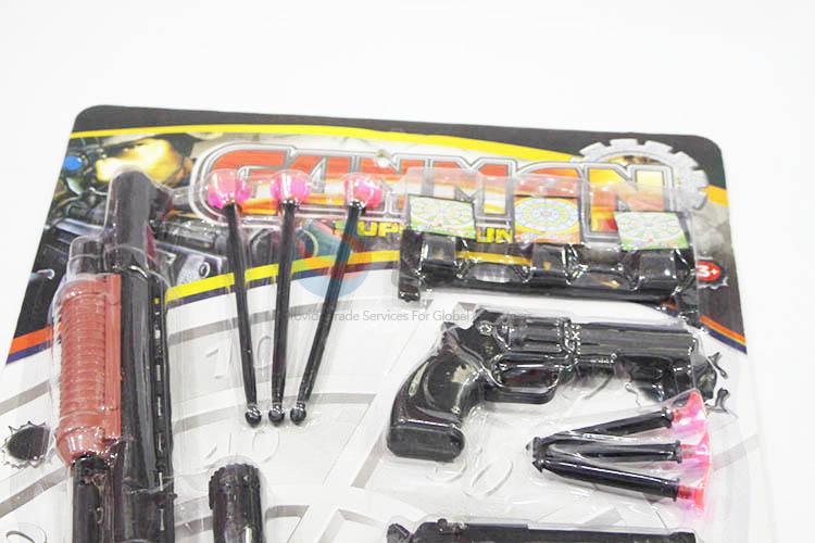 Factory Wholesale Most Popular Cheap Children Soft Bullet Police Set Toy Gun For Sale