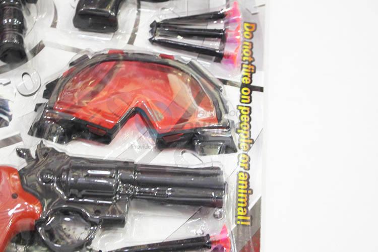 Factory Wholesale Most Popular Cheap Children Soft Bullet Police Set Toy Gun For Sale