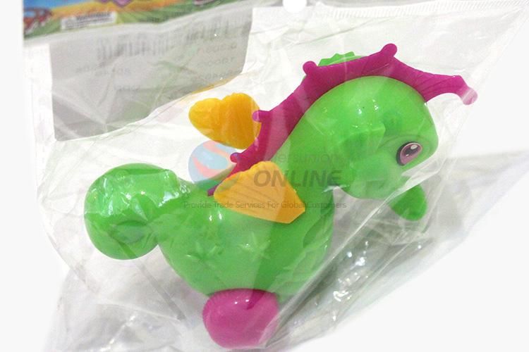 Factory supply kids return power toy sea horse