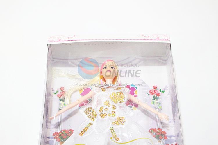 Recent Design Kids Toy 11 Cun Wedding Dress Dolls Toys