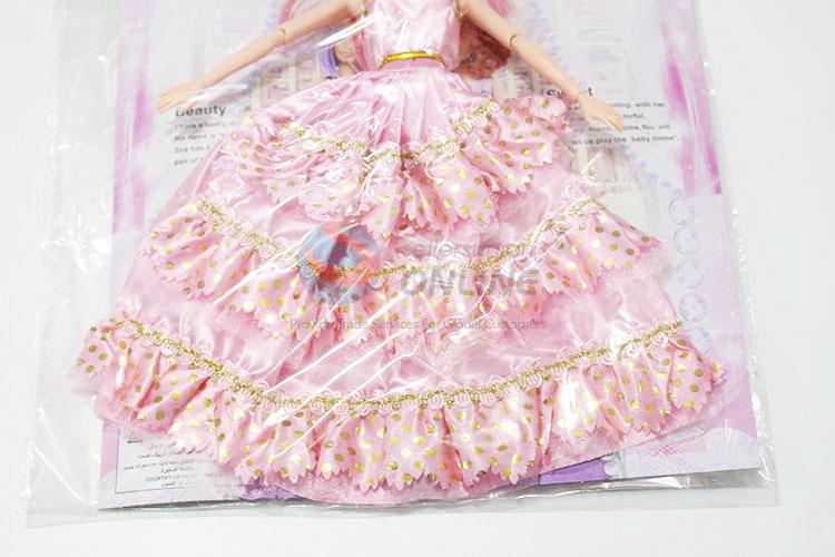 Factory Price Children 11 Cun Wedding Dress Dolls Toys