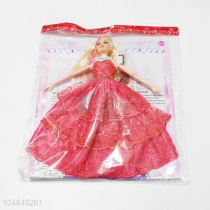 Chinese Factory Play Game Toys 11 Cun Wedding Dress Dolls for Kids