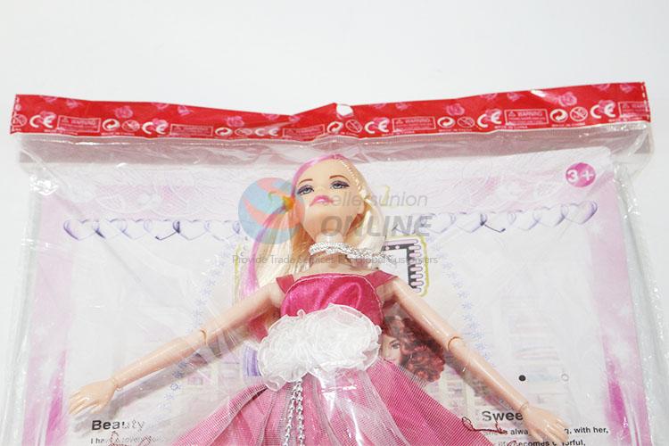 Direct Factory Kids Soft  11 Cun Wedding Dress Dolls for Kids