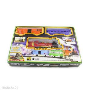 Customized wholesale kids train track toys