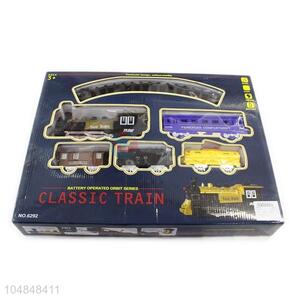Competitive price kids train track toys