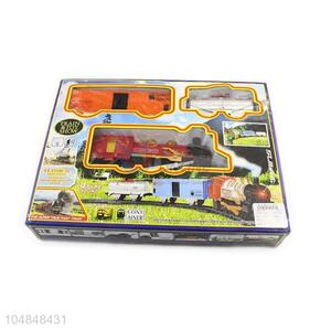 Factory promotional kids train track toys
