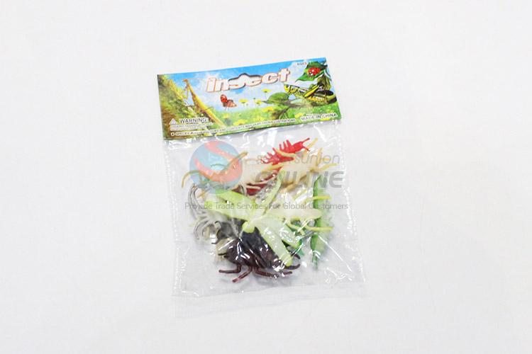 China wholesale plastic insect animal toy 12pcs