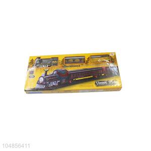 Factory supply kids electric train track toy