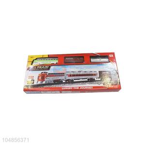 Factory sales kids electric train track toy