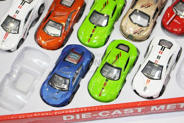 High Sales 24pcs Simulation Alloy Pull-back Car Children Toy Car