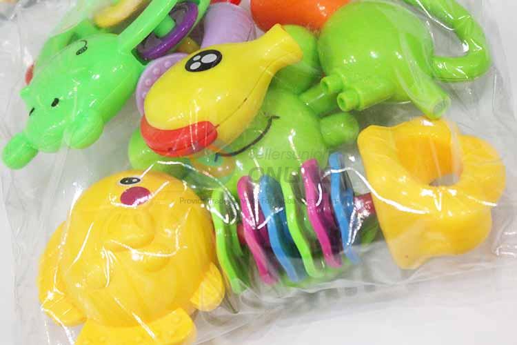 Most Popular Cartoon Plastic Fun Baby Rattle Toys