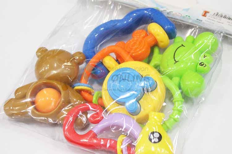Modern Style Cartoon Infants Rattle Toy Pastic Baby Toy