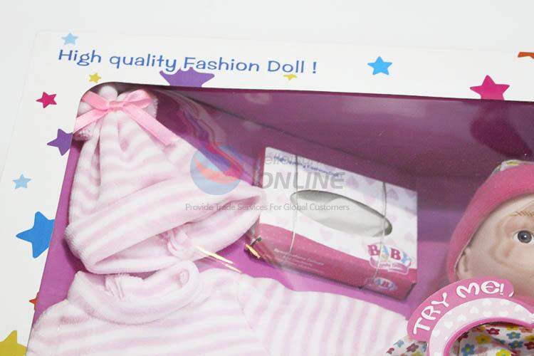 China OEM baby doll toy for girls