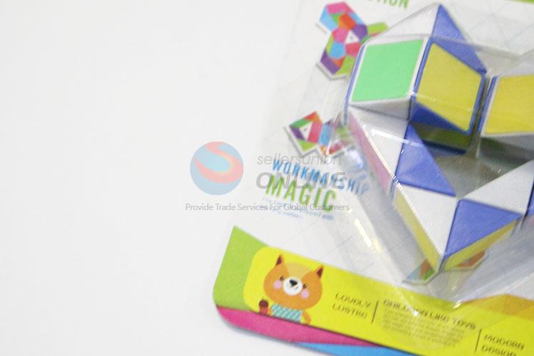 Popular Top Quality Colorful Educational Speed Heart Shaped Toys Twist Cube Puzzle Toys