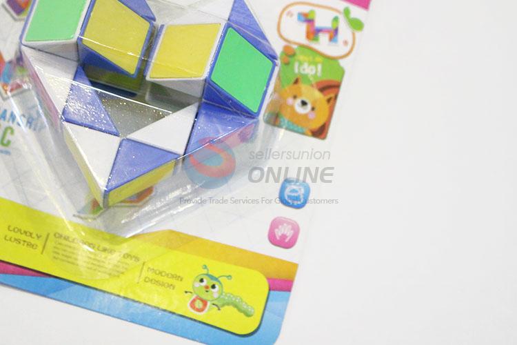 Popular Top Quality Colorful Educational Speed Heart Shaped Toys Twist Cube Puzzle Toys