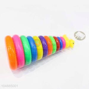 11 Layers Cartoon Sea Lion Colorful Rainbow Toys Ring Toss Game