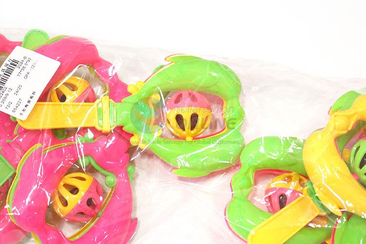Best selling hand bell rattle toy for baby