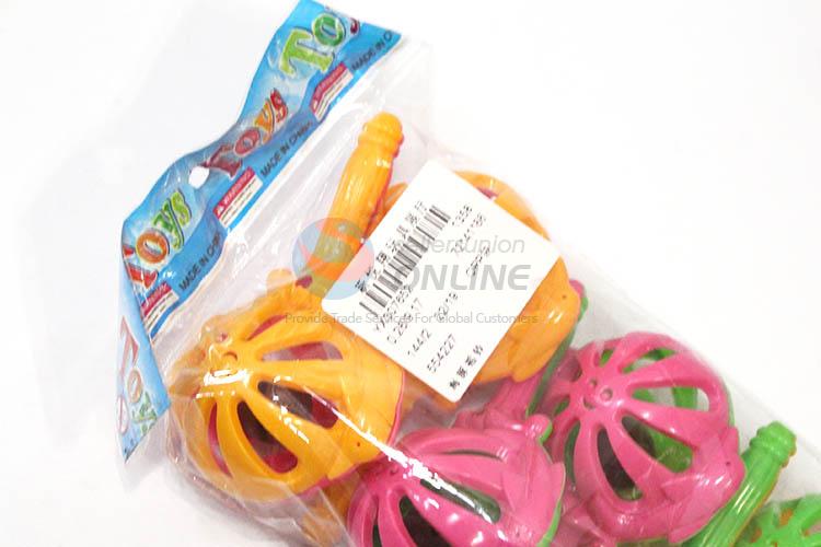Low price hand bell rattle toy for baby