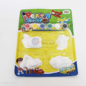 Automobile Drawing Toys Plaster Oil-painting