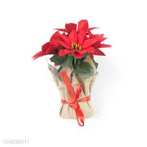 Latest Design Wedding Decorative Simulation Artificial Flowers Small Potted Plant