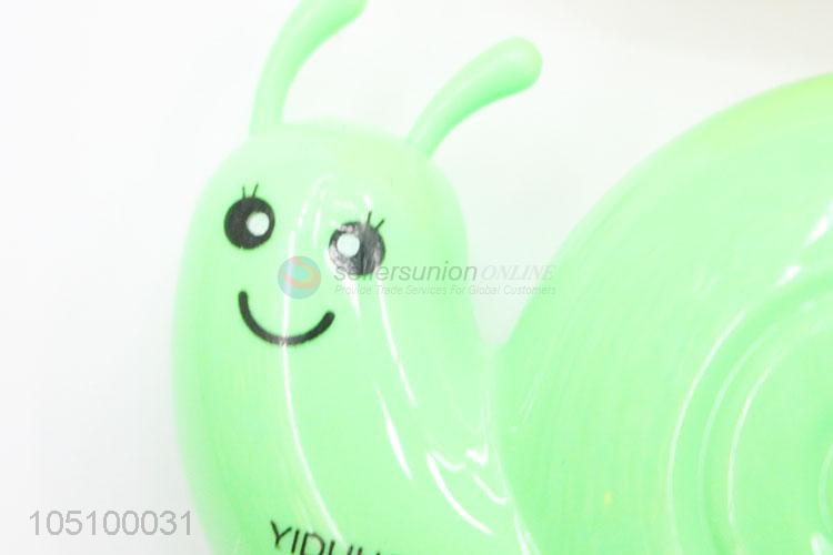 Candy Color Cartoon Snail Shaped Plastic Pencil Sharpener for Kids