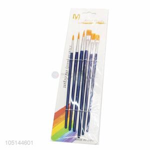 New Arrival Wholesale 6 Pcs/Set Student Gifts Acrylic Drawing Brushes Art Supplies