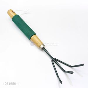Hot Sales New Style Iron Garden Rake Tool with Wooden Handle