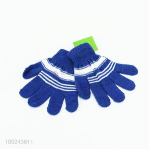 Superior quality kids winter warm knitted gloves