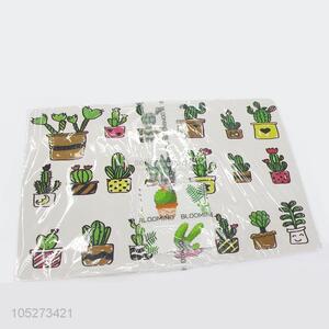 Eco-Friendly Cute Cactus Pattern 6Pcs/Set Kitchen Table <em>Placemat</em> and 6Pcs/Set Coaster Heat