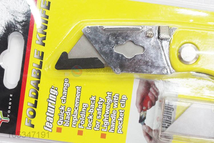 Wholesale Foldable Knife Safety Utility Knife With 5 Blades Tool Set
