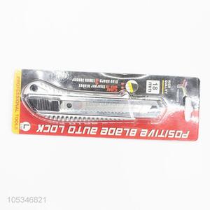 Wholesale 18mm Positive Blade Auto Lock Retractable Utility Knife