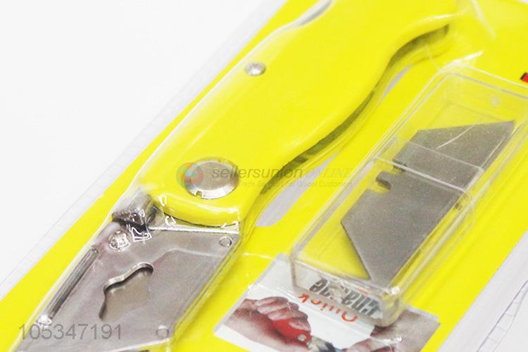 Wholesale Foldable Knife Safety Utility Knife With 5 Blades Tool Set