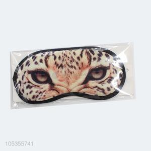 Manufacturer custom leopard printed eye mask sleeing eye patch