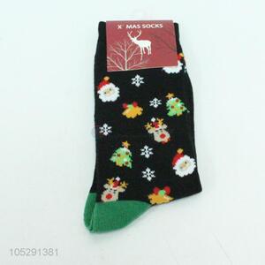 High sales boys favor Christmas style winter socks
