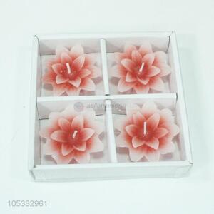 Best selling party supplies flower shape tealight candle