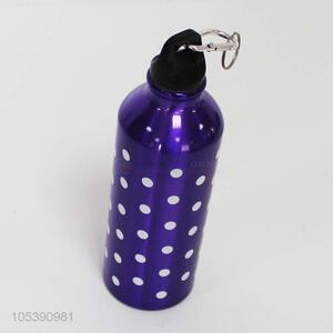 Low price dots printed 500ml stainless steel sports bottle