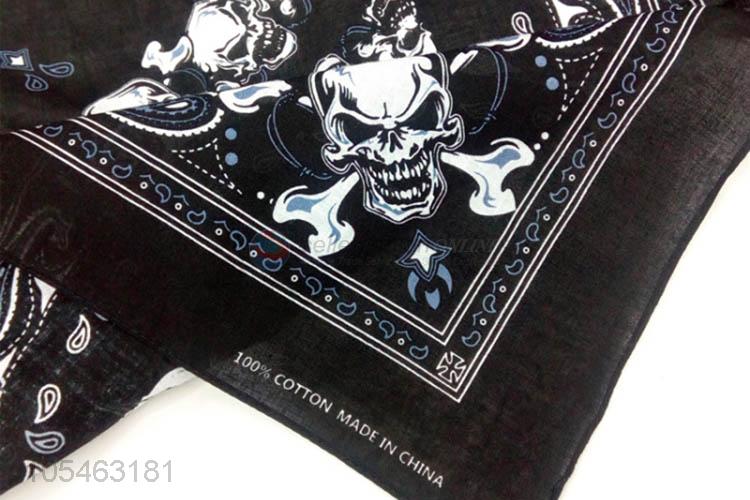 China wholesale 55*55cm custom logo cotton kerchief