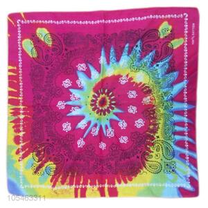 New products square printing polyester bandanas
