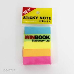 Utility stationery rectangle fluorescent sticky notes wholesale