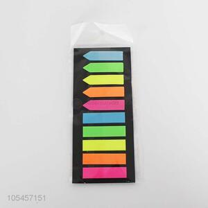 Good sale arrow and rectangle fluorescent sticky notes