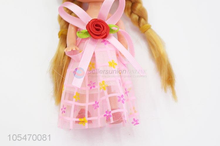 New Design Bowknot Dress Mini Ddgir Fashion Vinyl Doll Toy