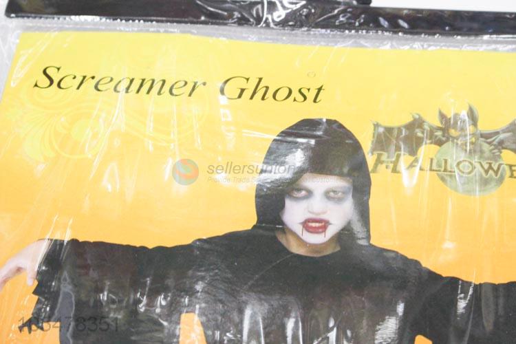 Bottom price children cosplay Halloween screamer ghost costume