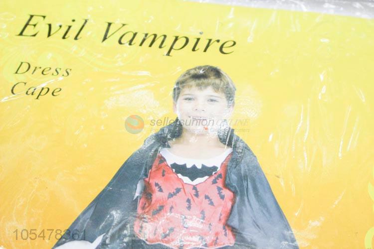 High sales children cosplay Halloween evil vampire costume