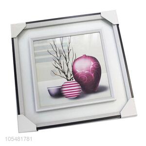 Competitive Price Glass Painting Decorative Picture