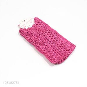 New design rose red knitted hair band/headband