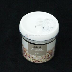 China manufacturer good quality easy lock glass sealed jar 1.8L