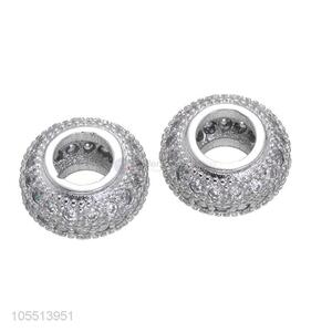 Custom Multipurpose Hole Spacer Bead Oval Bracelet Beads Jewelry Charm