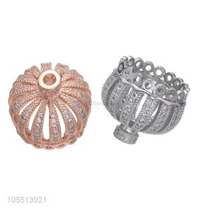 Retro Style Cap Shape Jewelry Charm Hole Spacer Bead Bracelet Beads