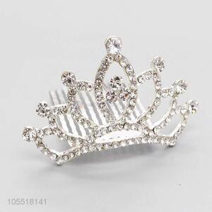 Unique Wedding Gift Silver Crystal Rhinestone Wedding Bride Crown